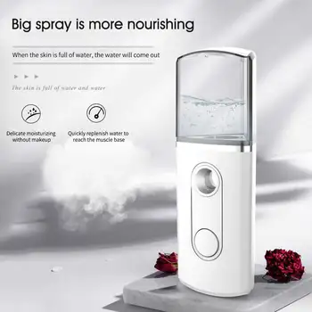 20ml Travel Facial Steamer USB Rechargeable Mini Portable Humidifier Handheld Salon Ultrasonic Mist Sprayer Skin Care Spa
20ml Travel Facial Steamer USB Rechargeable Mini Portable Humidifier Handheld Salon Ultrasonic Mist Sprayer Skin Care Spa