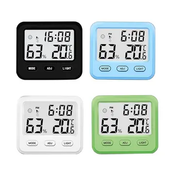 Multifunction Indoor Thermometer Hygrometer Alarm Clock Electronic LCD Screen Temperature Humidity Display Monitor C/F
Multifunction Indoor Thermometer Hygrometer Alarm Clock Electronic LCD Screen Temperature Humidity Display Monitor C/F