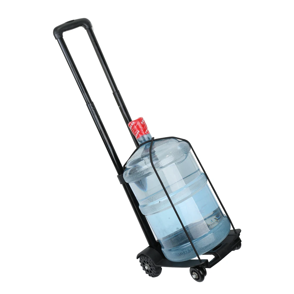 Portable Foldable Luggage Shopping Travel Cart Flatbed Trailer Trolley Barrow with Black Pull Rod
Portable Foldable Luggage Shopping Travel Cart Flatbed Trailer Trolley Barrow with Black Pull Rod