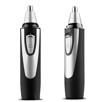 

Electric Nose Hair Trimmer Clipper Battery-Operated Painles Ear Hair Sideburns Shaver Full Body Washable 2-in-1 Hair Trimmer Set