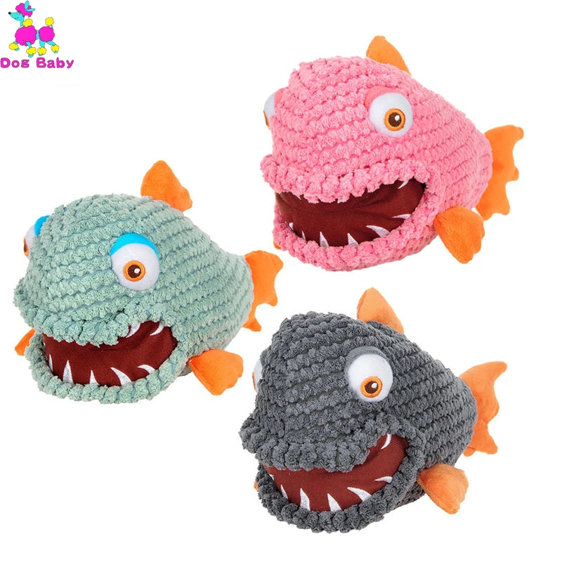 Dog Chew Toys for Small Large Dogs Bite Resistant Dog Squeaky Shark Toys Interactive Squeak Puppy Dog Toy
Dog Chew Toys for Small Large Dogs Bite Resistant Dog Squeaky Shark Toys Interactive Squeak Puppy Dog Toy