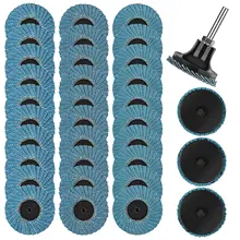 10 PCS 2 Inch Quick Change Flap Disc 60 Grit Roll Lock Flap Discs T27 Roll Lock Sanding Disc with High Density Zirconia Alumina
10 PCS 2 Inch Quick Change Flap Disc 60 Grit Roll Lock Flap Discs T27 Roll Lock Sanding Disc with High Density Zirconia Alumina