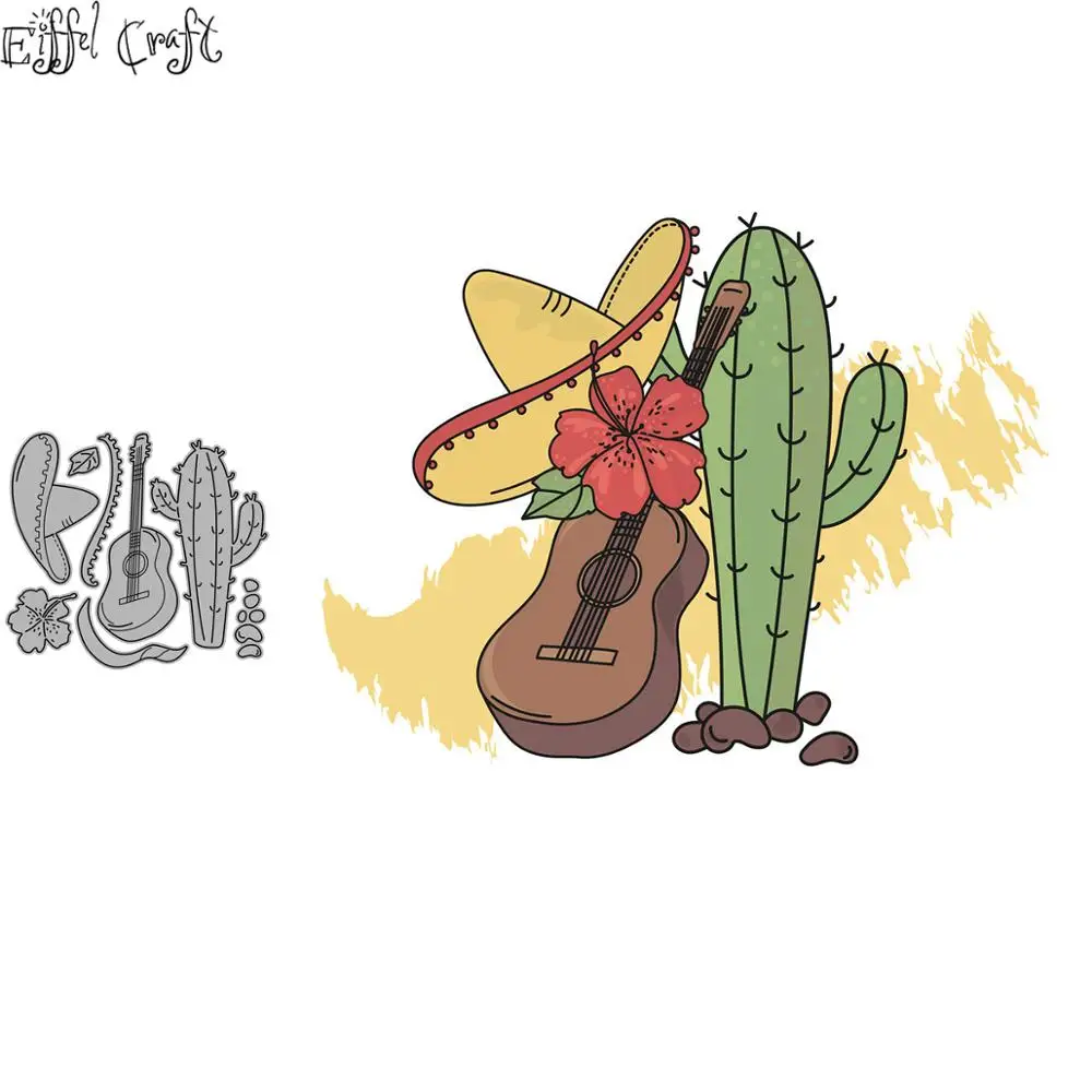 Desert style card metal craft dies cutting for scrapbooking paper Cactus cowboy hat stencils for diy scrapbooking new die 2020
Desert style card metal craft dies cutting for scrapbooking paper Cactus cowboy hat stencils for diy scrapbooking new die 2020