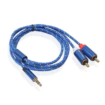 RCA Cable 2RCA to 3.5 Audio Cable RCA 3.5mm Jack RCA AUX Cable for Amplifier Headphone Speaker Y Splitter Cable Cord
RCA Cable 2RCA to 3.5 Audio Cable RCA 3.5mm Jack RCA AUX Cable for Amplifier Headphone Speaker Y Splitter Cable Cord