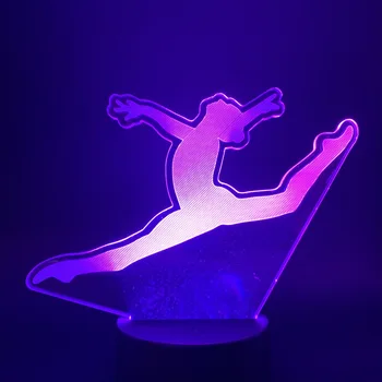 3D Lamp The Sport Gymnastics Pretty Present for Children Visual Light Effect 7 Color with Remote for Room Led Night Lightlamp
3D Lamp The Sport Gymnastics Pretty Present for Children Visual Light Effect 7 Color with Remote for Room Led Night Lightlamp