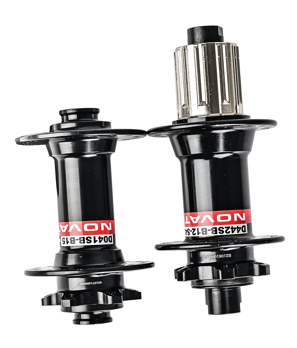 Novatec Bicycle Hub D442 D041 front rear wheel hub 2/4 bearing For 8/9/10/11/12 speed mountain bike hub 32H BOOST THRU 15/12MM Novatec Bicycle Hub D442 D041 front rear wheel hub 2/4 bearing For 8/9/10/11/12 speed mountain bike hub 32H BOOST THRU 15/12MM