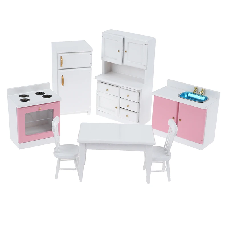 Latest 1/12 Doll House Miniatures Kitchen Dining Room Furnitures Fridge Refrigerators Table Chair Model Kids Gift
Latest 1/12 Doll House Miniatures Kitchen Dining Room Furnitures Fridge Refrigerators Table Chair Model Kids Gift