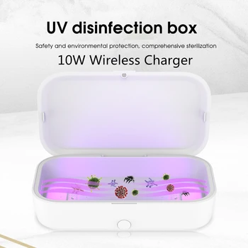 UV Phone Sterilizer Box Bactericidal Jewelry Phones Cleaner Personal Disinfection Cabinet with Aromatherapy
UV Phone Sterilizer Box Bactericidal Jewelry Phones Cleaner Personal Disinfection Cabinet with Aromatherapy