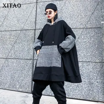 XITAO Striped Hit Color Plus Size Hoodies Women Fashion Drawstring 2019 Autumn Pocket Long Pullover Minority Hoodies XJ2264
XITAO Striped Hit Color Plus Size Hoodies Women Fashion Drawstring 2019 Autumn Pocket Long Pullover Minority Hoodies XJ2264