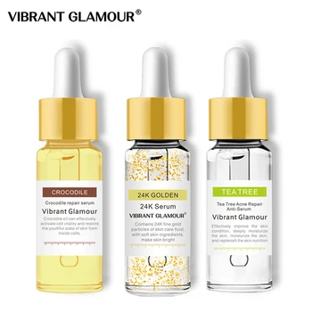 VIBRANT GLAMOUR Serum Set Anti-Aging Serum Crocodile Repair Scar Essence Tea Tree Treatment Acne Serum Whitening Face Care 15ml
VIBRANT GLAMOUR Serum Set Anti-Aging Serum Crocodile Repair Scar Essence Tea Tree Treatment Acne Serum Whitening Face Care 15ml