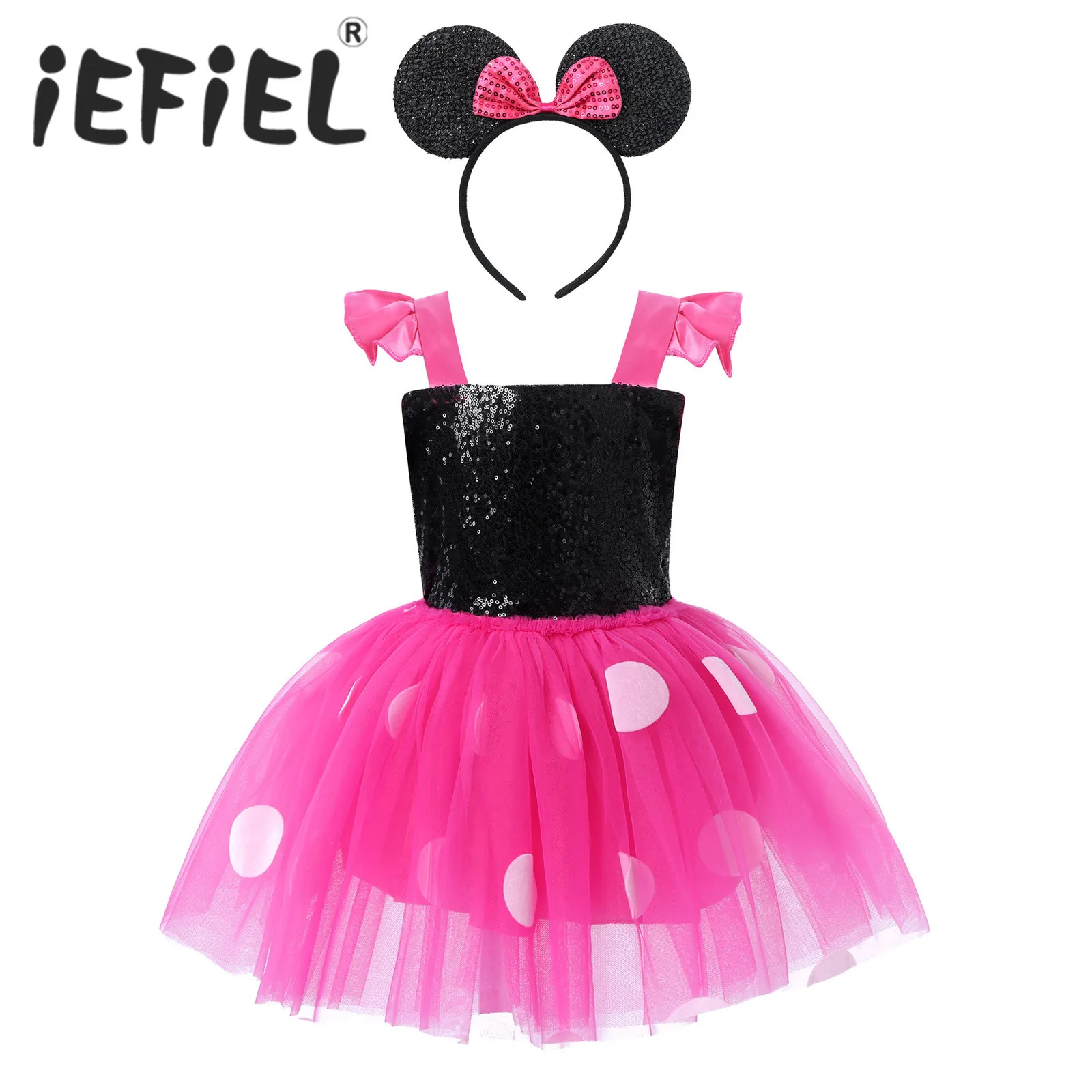 

2-8T Fancy Kids Cosplay Costume Dresses for Girls Birthday Cosplay Dress Up Kid Baby Girls Clothing For Kids Princess Roleplay