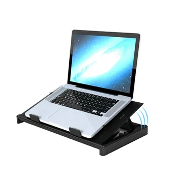 USB Laptop Cooling Pad 5 Fans Cooler Stand Multi-Angle Adjustable Cooler Bracket Base Anti-skid Heatsink Bracket Fan Mat (Black)
USB Laptop Cooling Pad 5 Fans Cooler Stand Multi-Angle Adjustable Cooler Bracket Base Anti-skid Heatsink Bracket Fan Mat (Black)