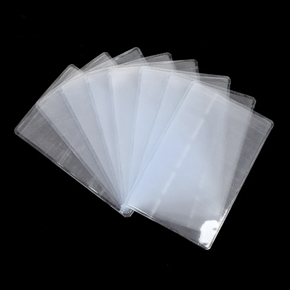 10pcs Fashion Universal Id Card Holder Transparent Frosted Pvc Bank Card Credit Card Holder Protection ID Holder 9.3mm x 6mm
10pcs Fashion Universal Id Card Holder Transparent Frosted Pvc Bank Card Credit Card Holder Protection ID Holder 9.3mm x 6mm