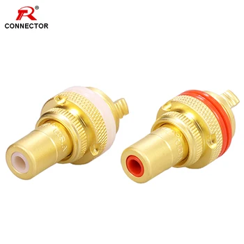8Pcs Gold RCA Jack HIFI Terminals pom insulation High-end RCA Socket Adapter AV Terminal Phono Connector
8Pcs Gold RCA Jack HIFI Terminals pom insulation High-end RCA Socket Adapter AV Terminal Phono Connector