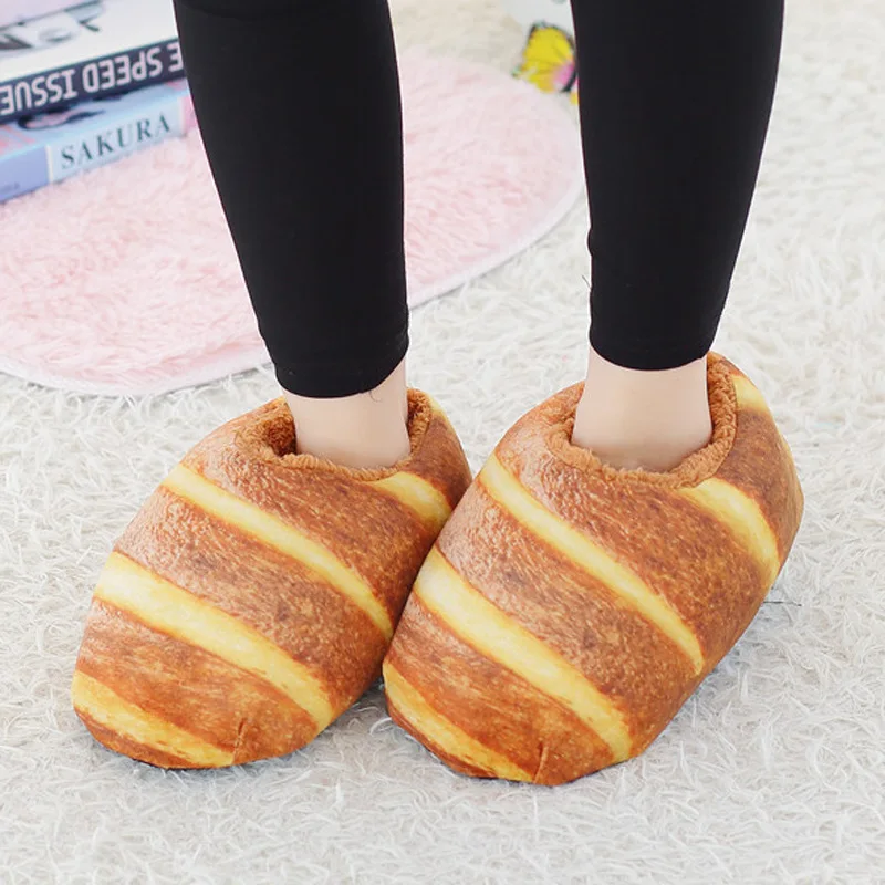 3D Realistic Beard Soft Stuffed Slippers Clothing Accessories 36-40 European size Shoes Plush Toys for Girls Adult Gift Birthday (3)