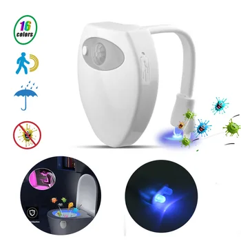 Induction Toilet Lamp UV Sterilizer Germicidal Disinfection UVC LED Lamp LED RGB Purple Light Toilet Night Light
Induction Toilet Lamp UV Sterilizer Germicidal Disinfection UVC LED Lamp LED RGB Purple Light Toilet Night Light