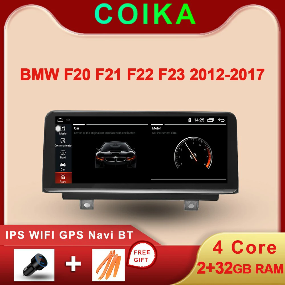 Android 10 System Car GPS Navi Sreen For BMW F20 F21 F22 F23 2012-2017 WIFI AUX BT 2+32GB RAM IPS Touch GPS Navi Multimedia
Android 10 System Car GPS Navi Sreen For BMW F20 F21 F22 F23 2012-2017 WIFI AUX BT 2+32GB RAM IPS Touch GPS Navi Multimedia