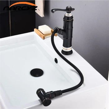 Basin Faucet Chrome/Black faucet Bathroom Hot and Cold under counter Basin faucet European Art basin pull out faucet B602
Basin Faucet Chrome/Black faucet Bathroom Hot and Cold under counter Basin faucet European Art basin pull out faucet B602