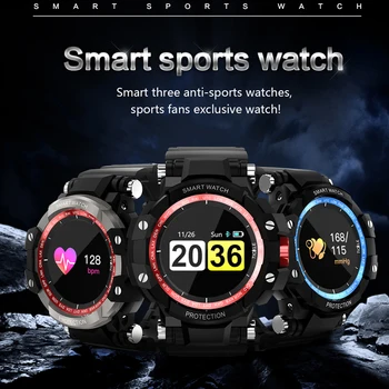 2020 Finow GW68 Smart Watch Men Outdoor Sport relojes Heart Rate Monitor Bluetooth 4.0 Watch For IOS Android Phone Smartwatches
2020 Finow GW68 Smart Watch Men Outdoor Sport relojes Heart Rate Monitor Bluetooth 4.0 Watch For IOS Android Phone Smartwatches