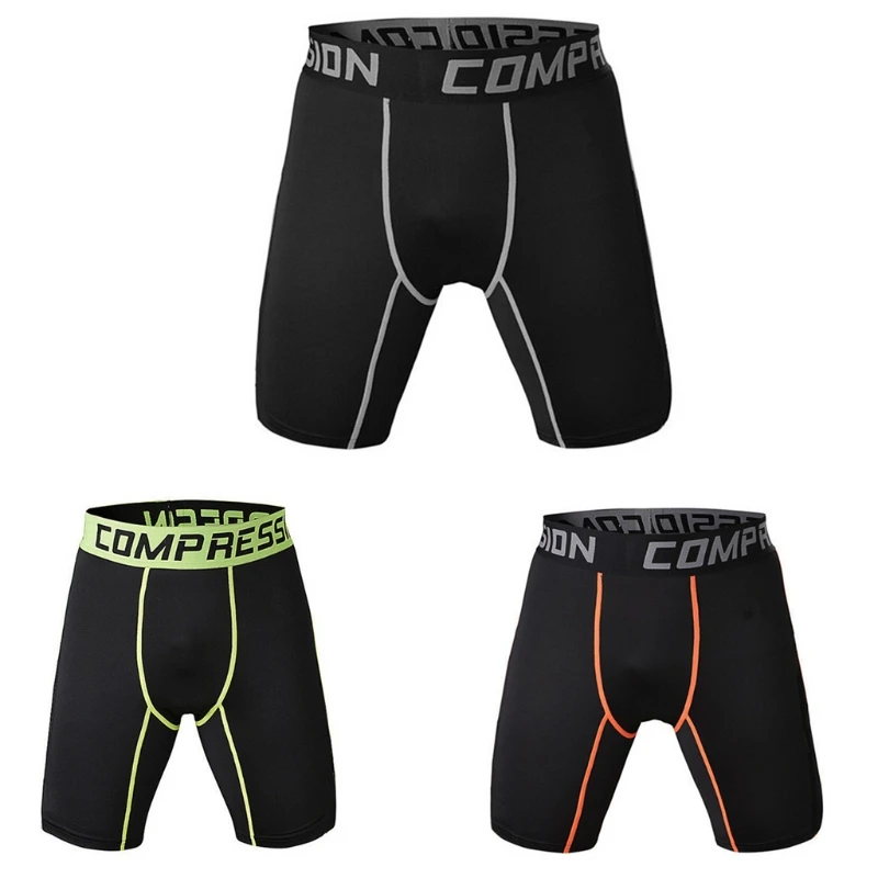 Men's Sports Gym Compression Wear Under Base Layer Shorts Pants Athletic Tights 62KE Men's Sports Gym Compression Wear Under Base Layer Shorts Pants Athletic Tights 62KE