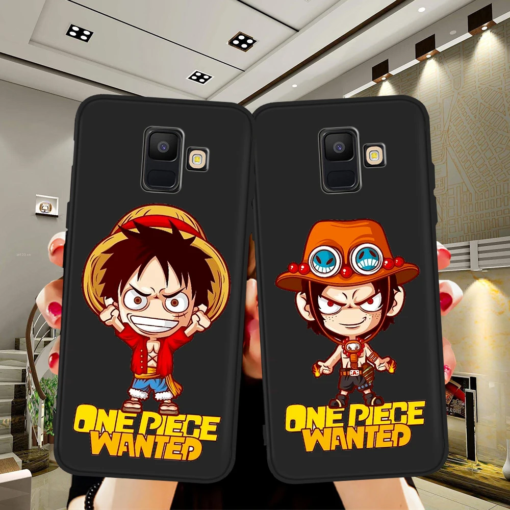 

hot Cartoon One Piece Luffy Sauron phone case for Samsung Galaxy A3 A5 A6 A7 A8 A9 A10 A30 A40 A50 A90 J3 J4 J5 J6 J7 J8 Plus