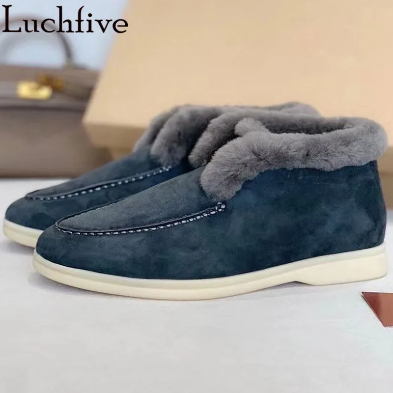 Hot sale High-Quality Real Wool Ankle Boots Suede Leather Slip On Fur Snow Boots 2021 Winter Comfortable Boots Botas Mujer
Hot sale High-Quality Real Wool Ankle Boots Suede Leather Slip On Fur Snow Boots 2021 Winter Comfortable Boots Botas Mujer