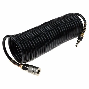 200 PSI 25 FT Quick Coupler Extension Air Hose Fittings Recoil Pneumatic Airline Compressor Attachment Power Tools
200 PSI 25 FT Quick Coupler Extension Air Hose Fittings Recoil Pneumatic Airline Compressor Attachment Power Tools