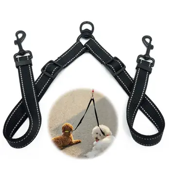 Adjustable Length Dual Dog Leash for Walking Training Dog Lead Splitter for Large Medium Small Pet Dog Supplies C42
Adjustable Length Dual Dog Leash for Walking Training Dog Lead Splitter for Large Medium Small Pet Dog Supplies C42