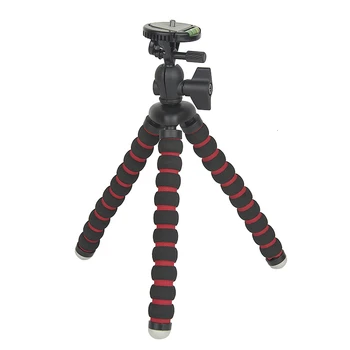 11.4in Octopus Flexible Mini Tripod Monopod Stand Gorillapod with Level Vial for Phone SLR Gopro Digital DV Camera Accessories
11.4in Octopus Flexible Mini Tripod Monopod Stand Gorillapod with Level Vial for Phone SLR Gopro Digital DV Camera Accessories