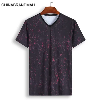 Plus Fat Plus Size Mercerized Cotton V Collar Short Sleeve T Shirt Vest Male Fat Man Fat Chicken Heart Collar Half Sleeve 
Plus Fat Plus Size Mercerized Cotton V Collar Short Sleeve T Shirt Vest Male Fat Man Fat Chicken Heart Collar Half Sleeve