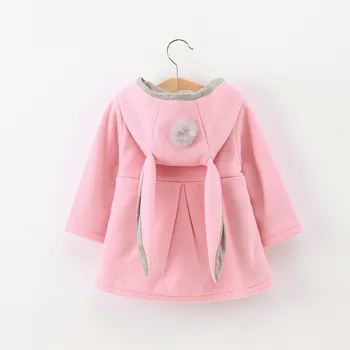 Baby Girls Coat Autumn Winter Baby Girls Princess Coat Jacket Rabbit Ear Hoodie Casual Outerwear Toddler girl Infants clothing
Baby Girls Coat Autumn Winter Baby Girls Princess Coat Jacket Rabbit Ear Hoodie Casual Outerwear Toddler girl Infants clothing