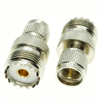 Mini UHF MiniUHF Male To UHF Female PL259 SO239 Cable Connector Socket KENWOOD Antenna TO Motorola Straight Coaxial RF Adapters
Mini UHF MiniUHF Male To UHF Female PL259 SO239 Cable Connector Socket KENWOOD Antenna TO Motorola Straight Coaxial RF Adapters