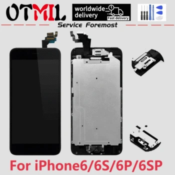 AAA++ OTMIL For iPhone 6 6S Plus Full set Assembly Touch Screen Digitizer LCD Wlth 3D Complete +Home button+Camera Replacement
AAA++ OTMIL For iPhone 6 6S Plus Full set Assembly Touch Screen Digitizer LCD Wlth 3D Complete +Home button+Camera Replacement