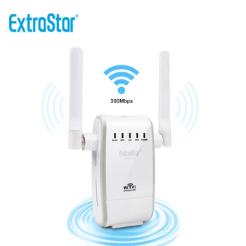 ExtraStar® Wifi Repeater Router 300MBPS WiFi Range Extender amplifier transmission Wireless signal Amplifier
ExtraStar® Wifi Repeater Router 300MBPS WiFi Range Extender amplifier transmission Wireless signal Amplifier