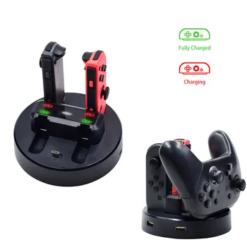 Charging Dock for Nintendo Switch Joy cons and Switch Pro Controller LED Charging Station Charge Stand NS Joy cons Power Supply
Charging Dock for Nintendo Switch Joy cons and Switch Pro Controller LED Charging Station Charge Stand NS Joy cons Power Supply