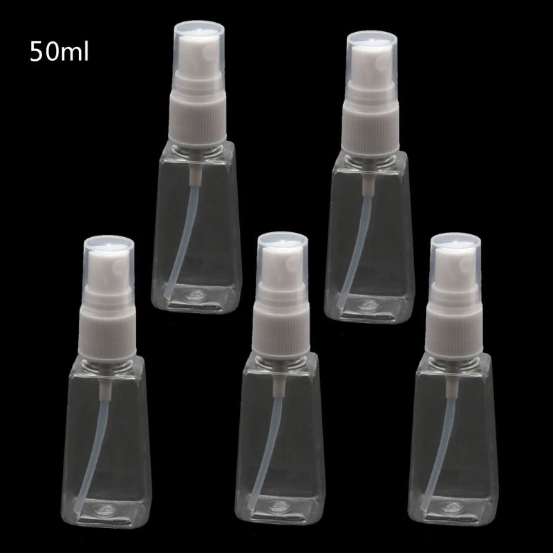 5 Pcs Empty Small Spray Bottle Container set Atomizer Travel Spray Bottle Refillable Fine Mist Sprayer Bottles Kit 50ml
5 Pcs Empty Small Spray Bottle Container set Atomizer Travel Spray Bottle Refillable Fine Mist Sprayer Bottles Kit 50ml