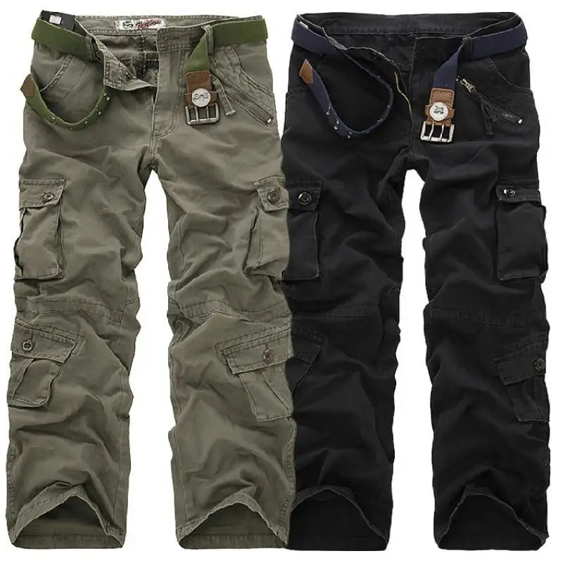 Men Cargo Pants Camouflage Trousers Casual Multi-pocket Army Work Combat Pants Men's Tracksuit Outwear Pant Fashion Streetwear
Men Cargo Pants Camouflage Trousers Casual Multi-pocket Army Work Combat Pants Men's Tracksuit Outwear Pant Fashion Streetwear