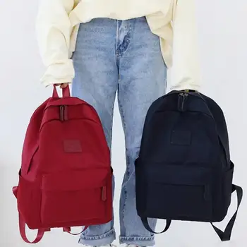 Shoulder Bags Popular FASHION Waterproof Nylon Large Capacity Canvas Backpack Handbag Zipper School Backpack Rucksack Female
Shoulder Bags Popular FASHION Waterproof Nylon Large Capacity Canvas Backpack Handbag Zipper School Backpack Rucksack Female