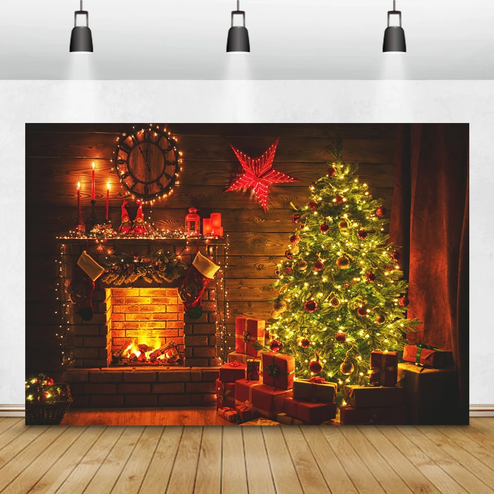 Laeacco Vintage House Clock Fireplace Star Gift Christmas Tree Photography Backdrops Christmas Backgrounds For Photo Studio Prop
Laeacco Vintage House Clock Fireplace Star Gift Christmas Tree Photography Backdrops Christmas Backgrounds For Photo Studio Prop