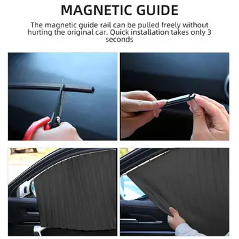 Vehemo Magnetic Windows Curtain Sun Sun Shade Car Privacy for Auto Side Window Sunshade NEW Set Track for Visor Blinds
Vehemo Magnetic Windows Curtain Sun Sun Shade Car Privacy for Auto Side Window Sunshade NEW Set Track for Visor Blinds