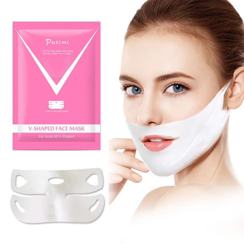 Putimi Collagen Hydrogel Face Mask V Shaper Chin Cheek Face Slimming Mask Anti Wrinkle Aging Lifting Firm Moisturizing Skin Care
Putimi Collagen Hydrogel Face Mask V Shaper Chin Cheek Face Slimming Mask Anti Wrinkle Aging Lifting Firm Moisturizing Skin Care