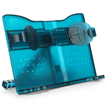 Translucent Blue Bookshelf Adjustable Portable Music Reading and Multi-Function ABS Bookshelf Reading Office Supplies
Translucent Blue Bookshelf Adjustable Portable Music Reading and Multi-Function ABS Bookshelf Reading Office Supplies