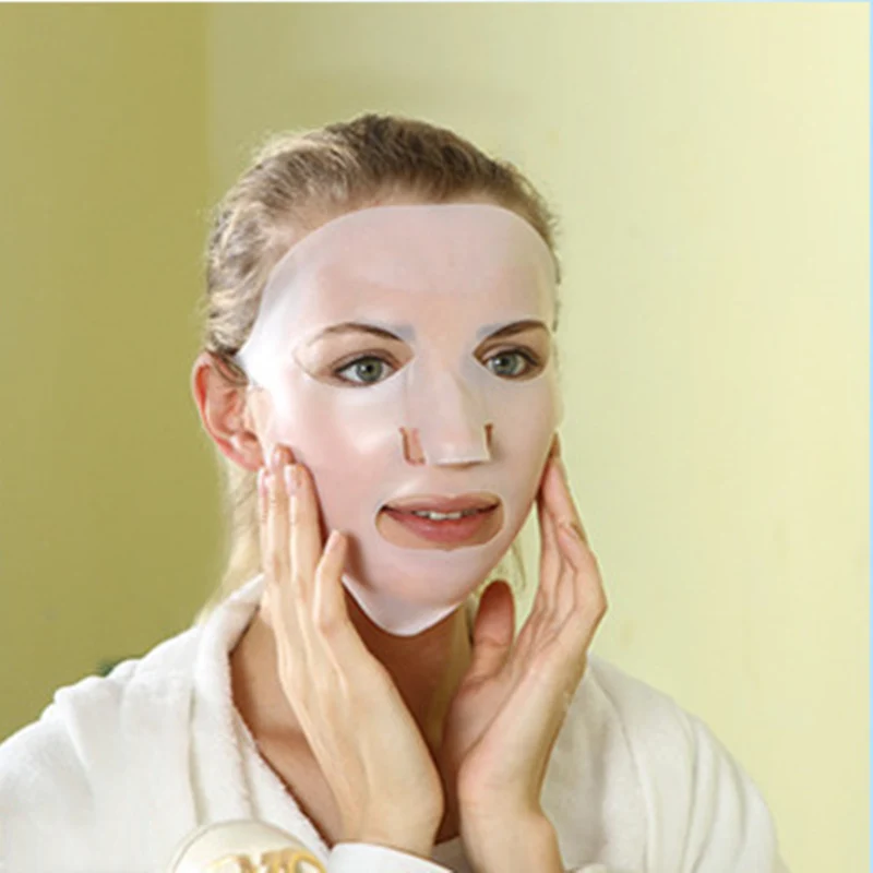 Silicone Moisturising Face Mask Cover Reusable Sheet Anti Ear Fixed Prevent Evaporating Skin Tool Waterproof
Silicone Moisturising Face Mask Cover Reusable Sheet Anti Ear Fixed Prevent Evaporating Skin Tool Waterproof