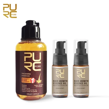 3PCS/Set 100ML Pure Ginger Hair Shampoo Anti Fall Hair Treatment 20ML Fast Hair Growth Essence oil Set
3PCS/Set 100ML Pure Ginger Hair Shampoo Anti Fall Hair Treatment 20ML Fast Hair Growth Essence oil Set