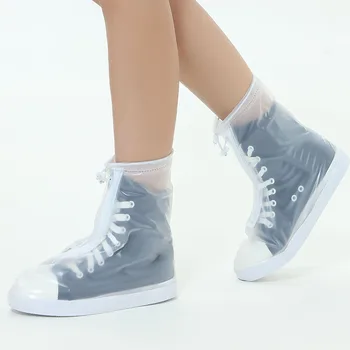 1pair Waterproof Protector Shoes Boot Cover Unisex Zipper Rain Shoe Covers High-Top Anti-Slip Rain Shoes Cases 
1pair Waterproof Protector Shoes Boot Cover Unisex Zipper Rain Shoe Covers High-Top Anti-Slip Rain Shoes Cases