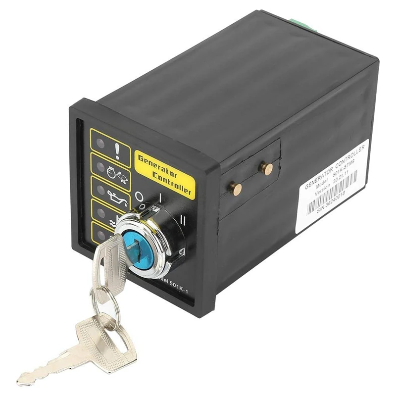 AMS-Generator Controller, Sturdy Durable DSE501K DC 9-33V 15-305V AC Generator Electronic Controller Start Module Control Panel
AMS-Generator Controller, Sturdy Durable DSE501K DC 9-33V 15-305V AC Generator Electronic Controller Start Module Control Panel