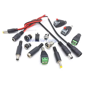 10pcs Female Male DC Power Plug 5.5*2.1MM 5.5*2.5MM 3.5*1.3MM Jack Adapter Connector DC022B DC025M DC099 DC005
10pcs Female Male DC Power Plug 5.5*2.1MM 5.5*2.5MM 3.5*1.3MM Jack Adapter Connector DC022B DC025M DC099 DC005