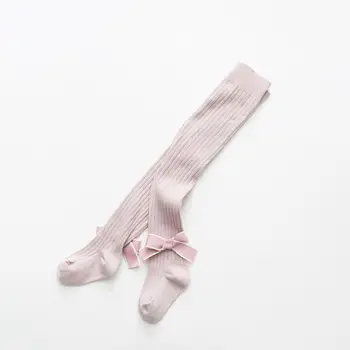 Solid Kawaii Children Stockings Bow Decorative Pantyhose For Toddler Knitted Cotton Baby Stocking Stretch Kids Girls Pantyhose 
Solid Kawaii Children Stockings Bow Decorative Pantyhose For Toddler Knitted Cotton Baby Stocking Stretch Kids Girls Pantyhose