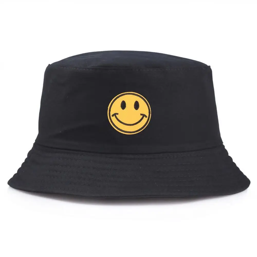 Harajuku Bucket Hat Men Women k pop bob Outdoor Beach sun hat black Solid Fishing Fisherman Sunscreen Hat Hip Hop panama кепки 2020 2021 2022 2023 (3)