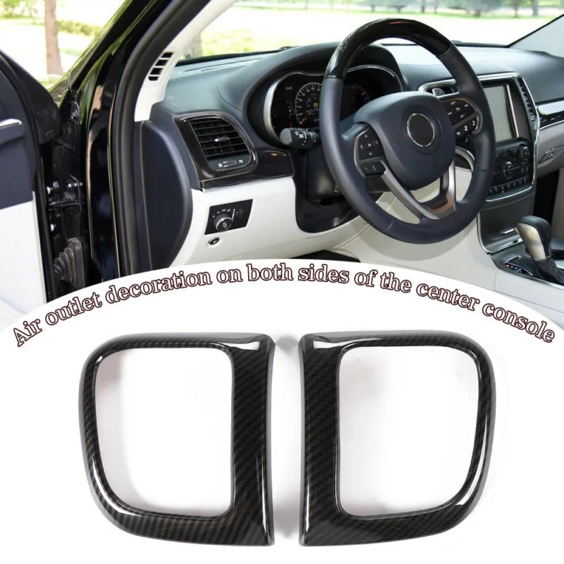 2Pcs Car Inner Side Air Vent Outlet Cover Trim Fit For Jeep Grand Cherokee 2011+
2Pcs Car Inner Side Air Vent Outlet Cover Trim Fit For Jeep Grand Cherokee 2011+